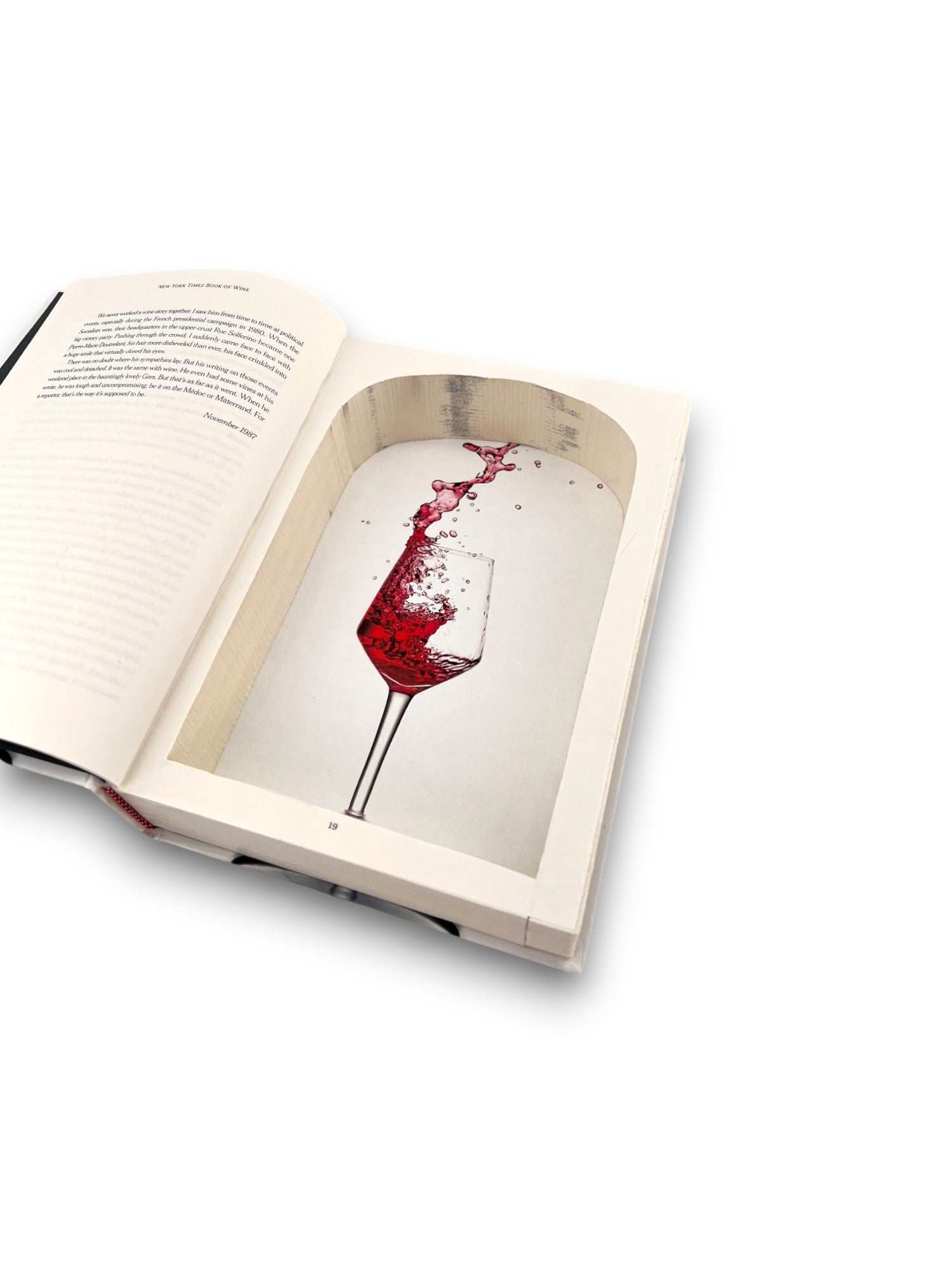 New York Times Book of Wine - Howard G. Goldberg - Secret Storage Books