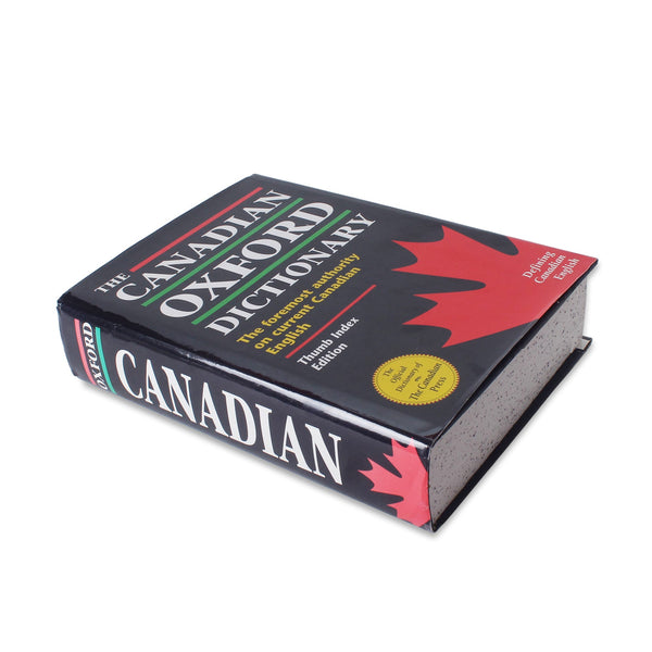 Canadian Oxford Dictionary - XL Hollow Stash Book - Secret Storage Books