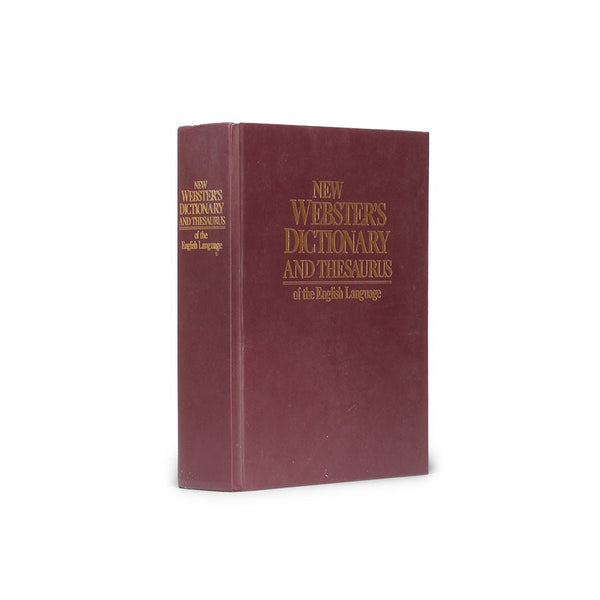 New Webster's Dictionary - XXL Secret Safe Book - Secret Storage Books