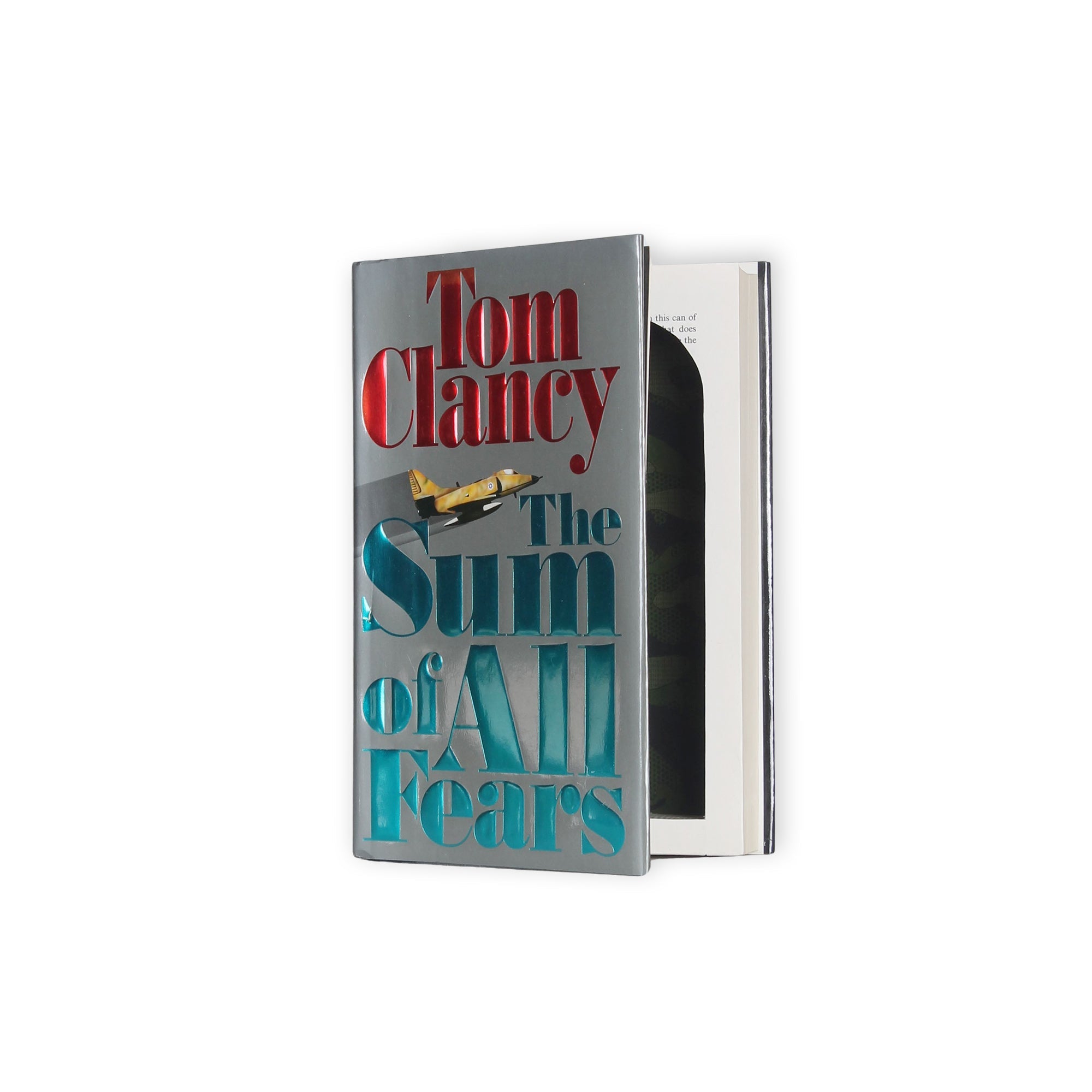 The Sum of All Fears - Tom Clancy - Large Hollow Book - Secret Storage Books